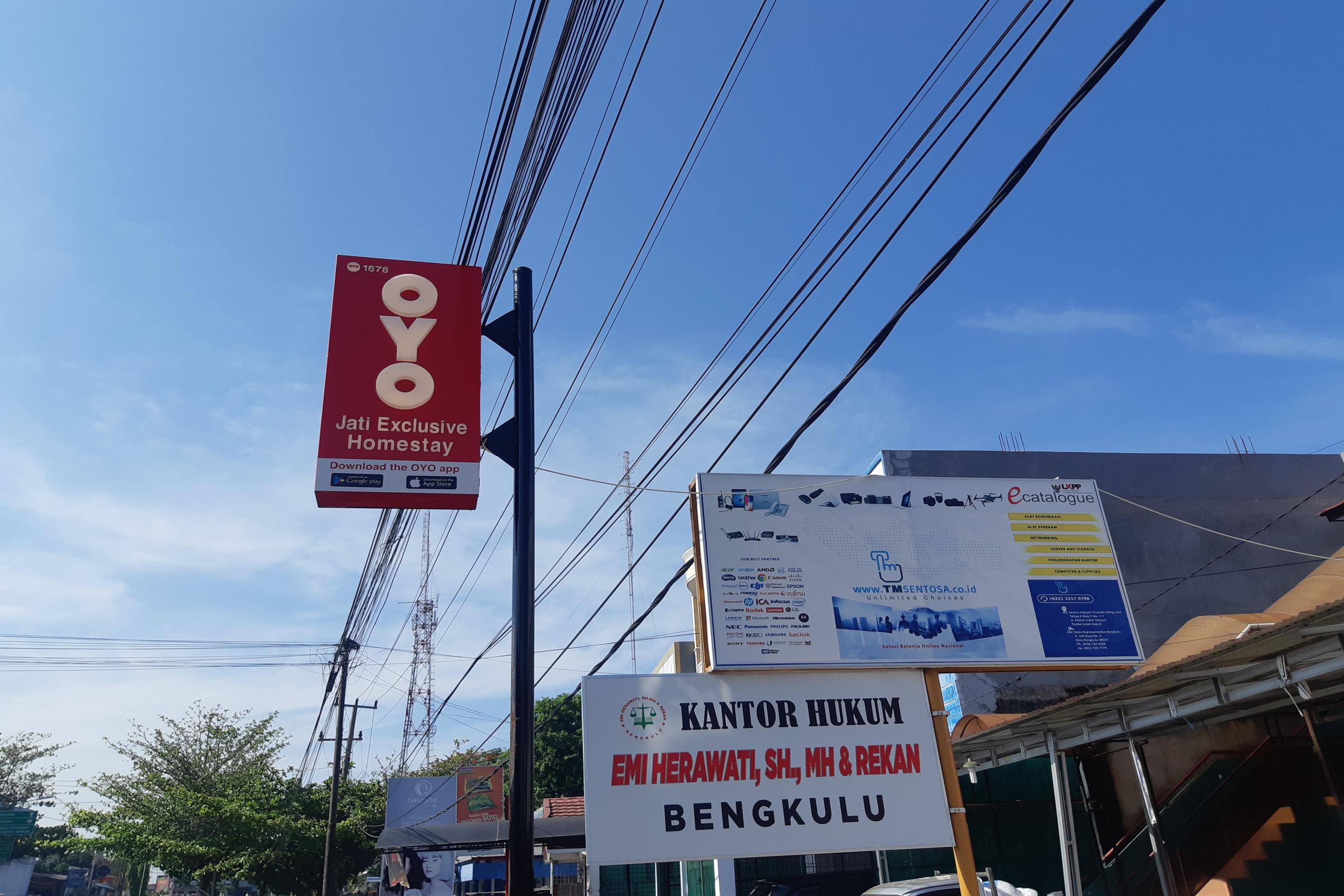 Super Oyo 1678 Jati Exclusive Homestay Bengkulu Dış mekan fotoğraf
